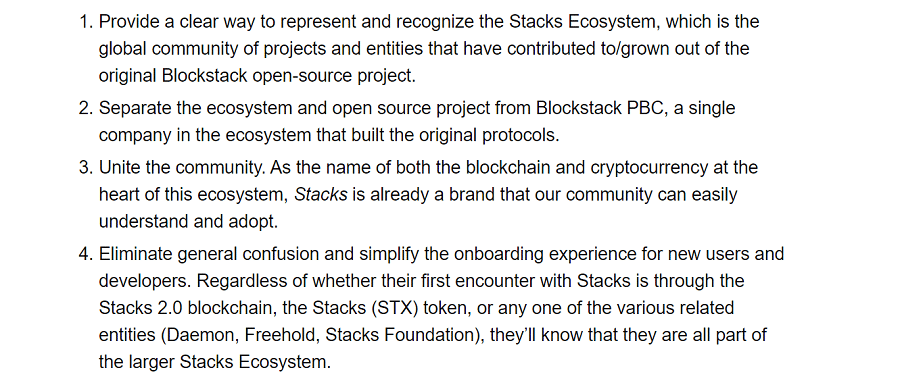 Blockstack Rebrand Stacks