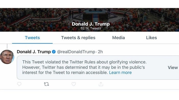Заборона Twitter Трампа