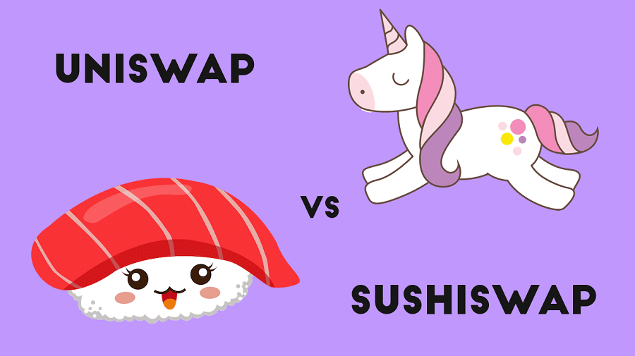 SushiSwap frente a Uniswap