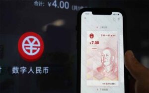 Pembayaran dengan Yuan numérique