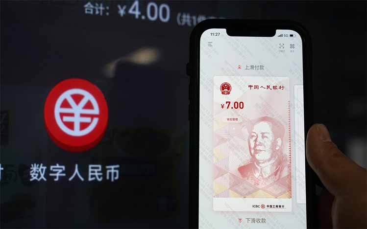 Pembayaran dengan Yuan Digital