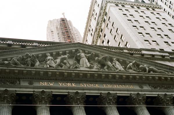 Gebäude der New Yorker Börse.