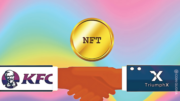 KFC Korea assinou um acordo com a TriumphX para desenvolver NFT
