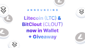 Litecoin (LTC) and BitClout (CLOUT) now in Wallet + Giveaway PlatoAiStream PlatoAiStream. Data Intelligence. Vertical Search. Ai.