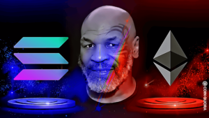 Bokselegenden Mike Tyson spørger - Solana eller Ethereum