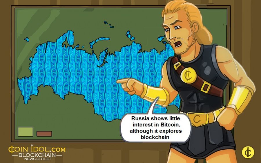 Russia shows little interest in Bitcoin, although it explores blockchain