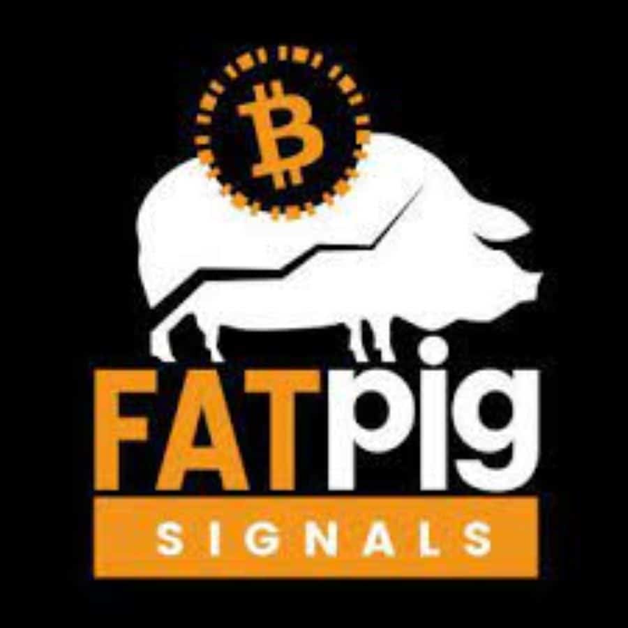 Fettes Schwein signalisiert Logo