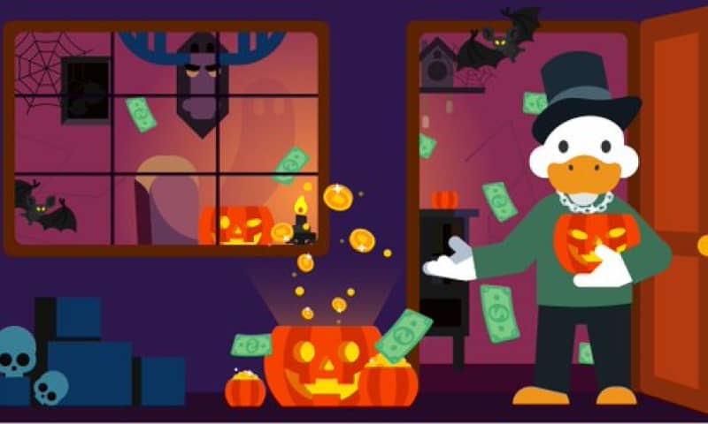 Хэллоуинский ужас DuckDice