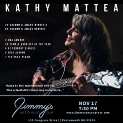 Kathy Mattea at Jimmy's Jazz & Blues Club