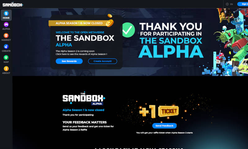 Het Sandbox-spel