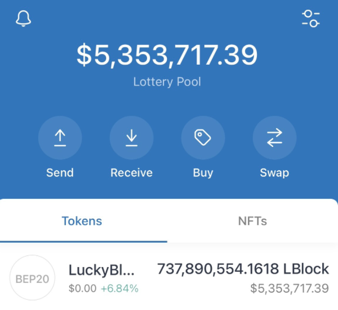 Lucky Block back at ATH, its Crypto Lottery Pool over $5 Million PlatoAiStream PlatoAiStream. Data Intelligence. Vertical Search. Ai.