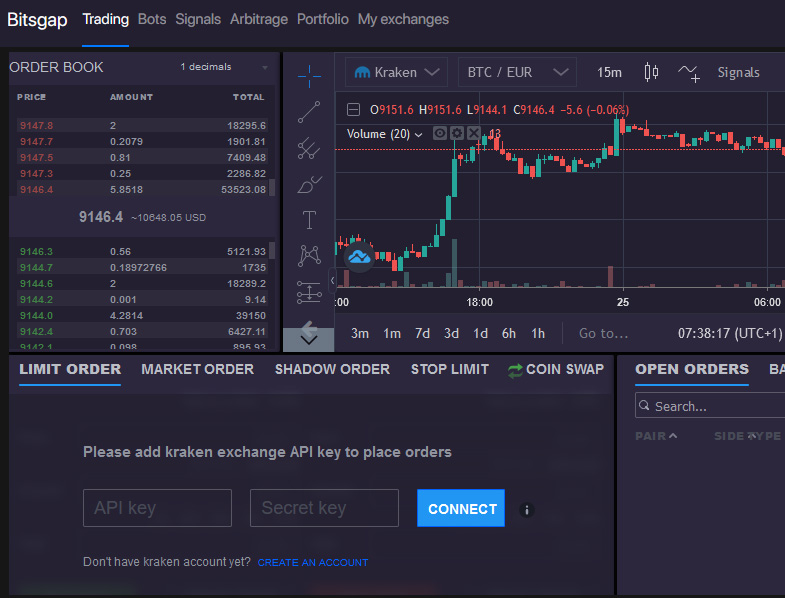 Trading Screen