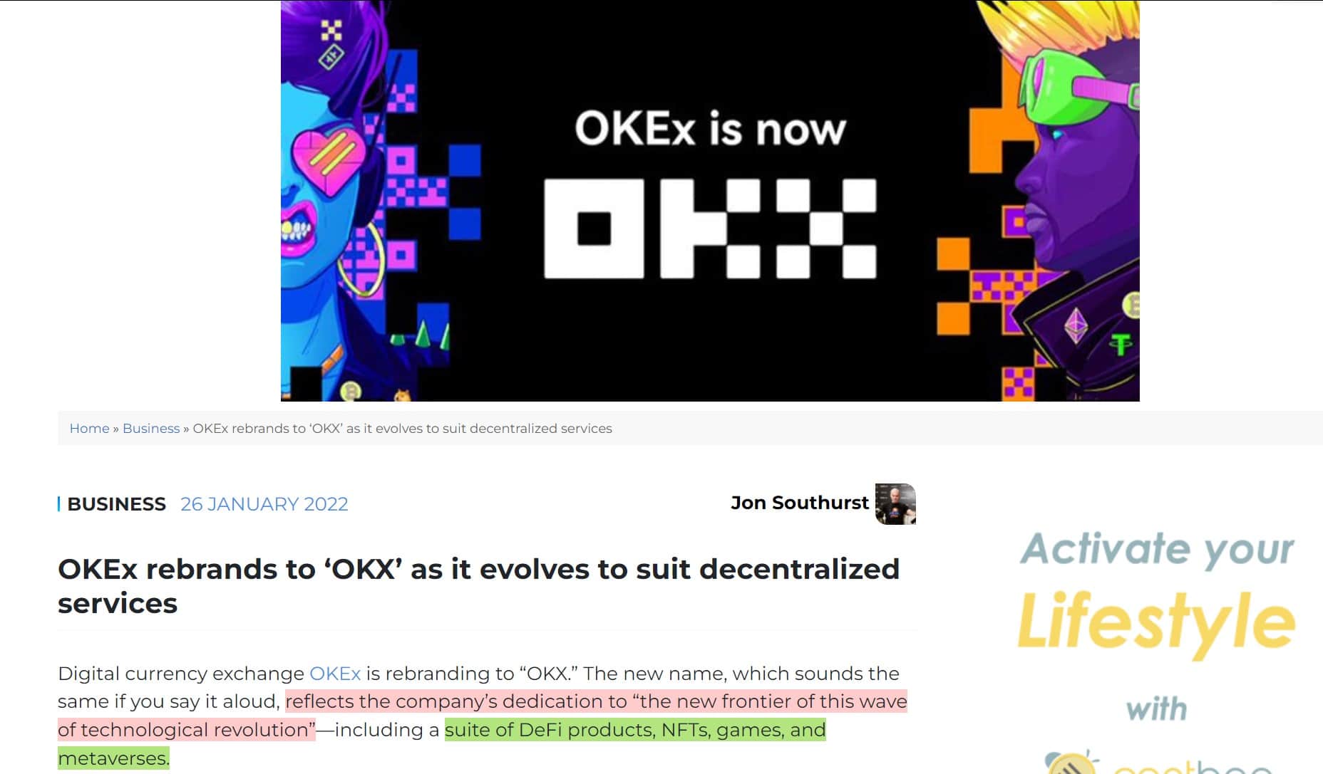 OKX rebrand