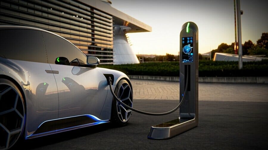 electric car charging station EVs