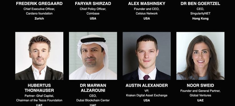 World Blockchain Summit Ομιλητές του Ντουμπάι