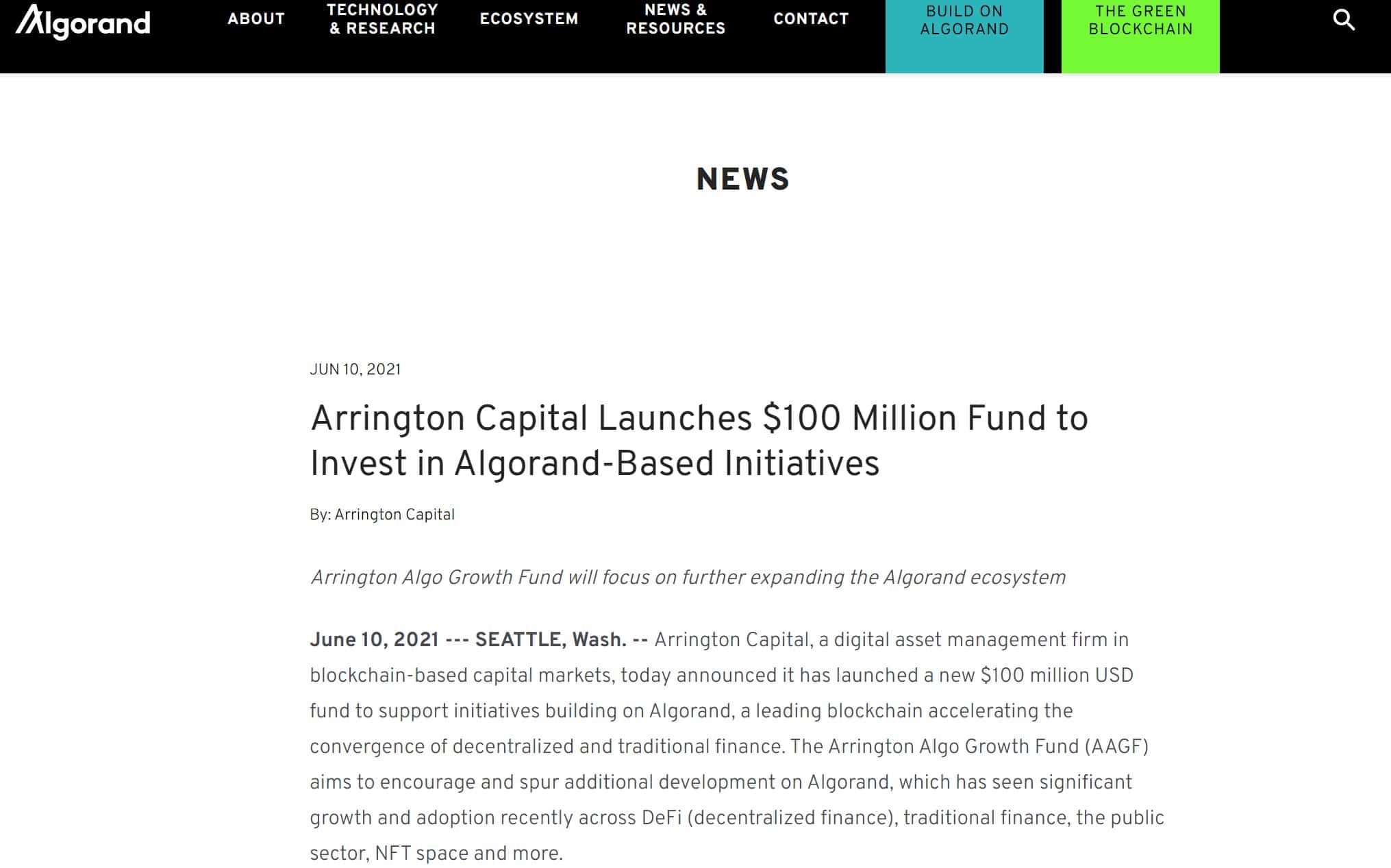 arrington-capital-algorand-fund