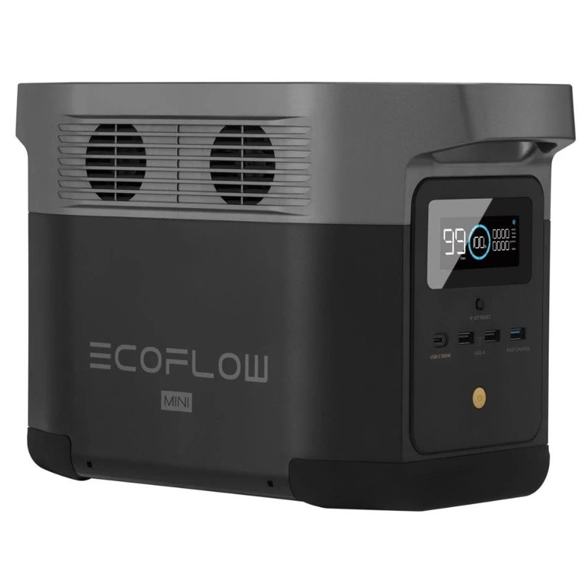 Kannettava EcoFlow DELTA mini -voimala - Paras huipputekninen vaihtoehto
