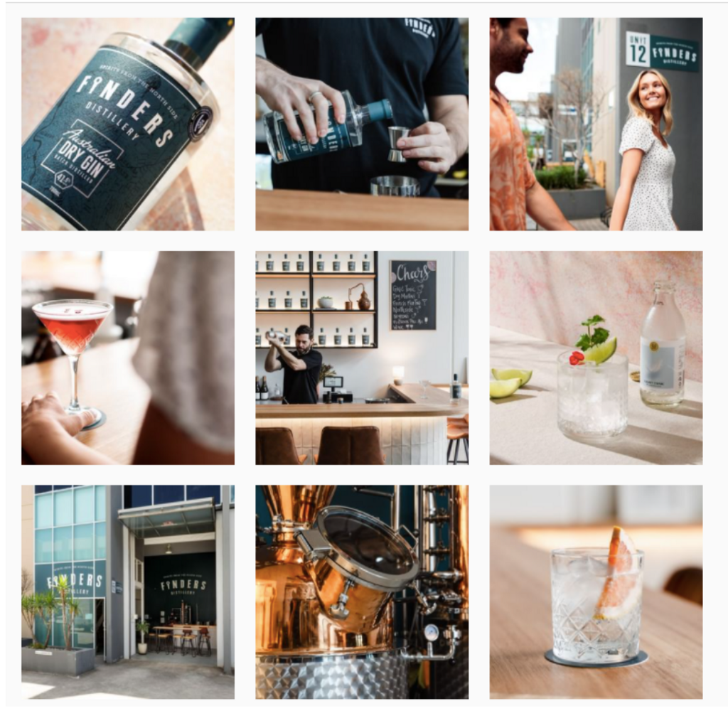 Finders Distillery— Instagram page