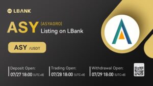 ASYAGRO (ASY) Is Now Available for Trading on LBank Exchange Live Bitcoin News PlatoAiStream PlatoAiStream. Data Intelligence. Vertical Search. Ai.