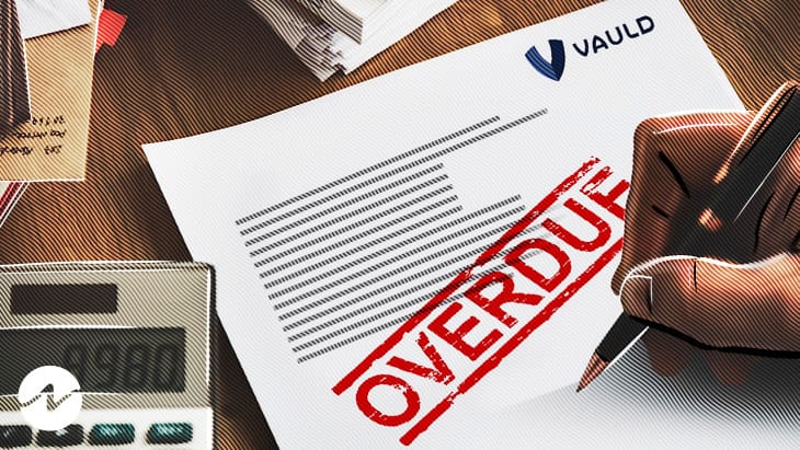 暗号通貨貸付会社Vauldは400億ドル以上の債権者を借りています