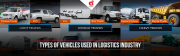 12 types de véhicules utilisés dans l'industrie de la logistique pour la distribution de marchandises