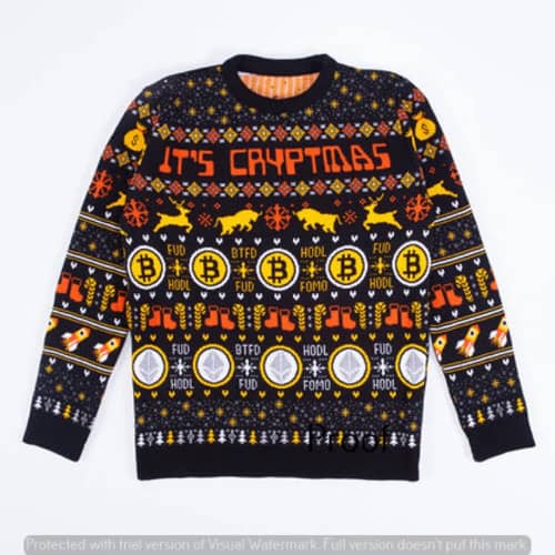 Merry Cryptmas Knitted Jumper