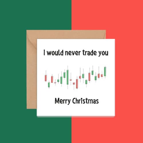 Comercio de tarjeta de Navidad