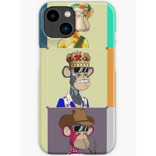 Bored Apes NFT iPhone Case