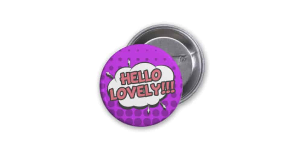 Print-on-Demand Pin Back Buttons