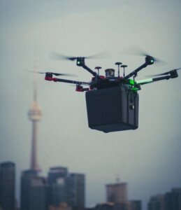 En drone fløj en menneskelig lunge gennem Toronto til nødtransplantation