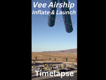 Video Timelapse Peluncuran Pesawat
