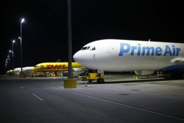 Amazon procura vender excesso de espaço de carga aérea à medida que a demanda esfria