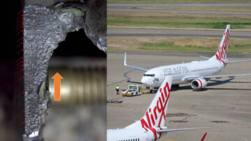 ATSB מבקרת את בדיקת הבטיחות של בואינג כאשר Virgin 737 מתגלגל ימינה