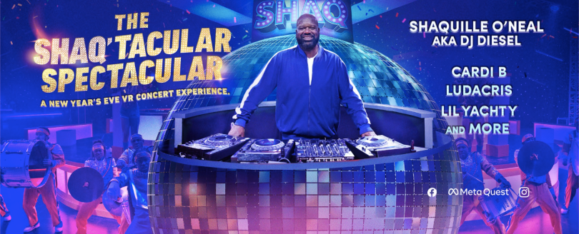 Celebrate New Year’s Eve In VR With Shaquille O’Neal