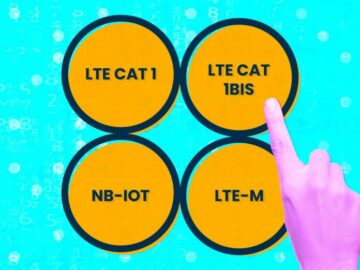 Wybór standardów IoT LTE: Cat 1 i Cat 1bis vs. NB-IoT i LTE-M