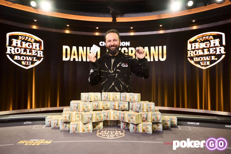 Daniel Negreanu lucrou US$ 1.6 milhão em torneios de pôquer em 2022
