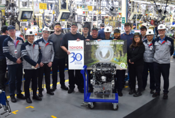 Deeside-Werk zum Bau von Toyotas Hybrid-Elektroantriebssträngen der 5. Generation
