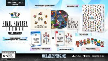 Final Fantasy I-VI Pixel Remaster bo predstavljen za Switch spomladi 2023, na voljo je omejena zbirateljska izdaja