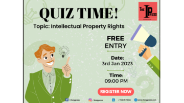 Quiz gratuito sui diritti di proprietà intellettuale - The IP Press (3 gennaio 2023)