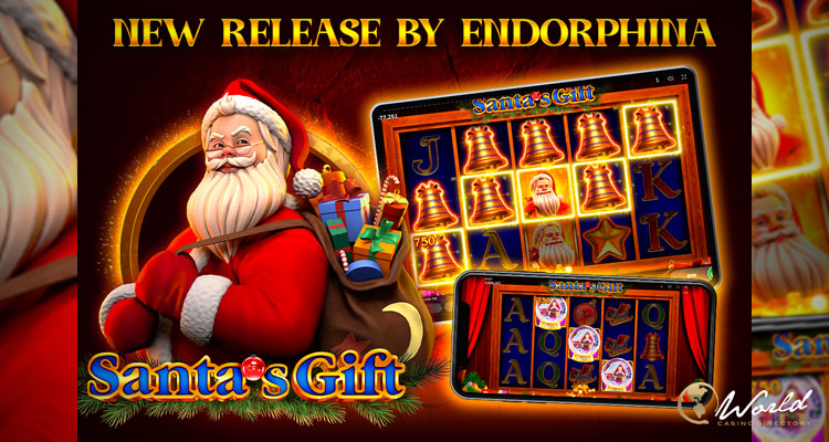 Muchos premios en la nueva tragamonedas navideña de Endorphina: Santa's Gift
