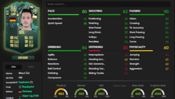 Mesut Ezil FIFA 23: 冬のワイルドカード SBC を完了する方法