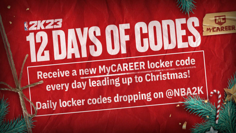NBA 2K23 12 Days of Giving Locker Codes: Full List