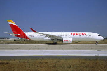 全新 Iberia A350 飞机的运营改进以及更大的舒适度、隐私和宽敞空间