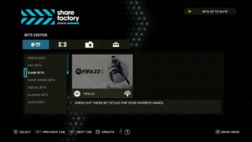 PS5 视频编辑套件 Share Factory Studio 假期更新