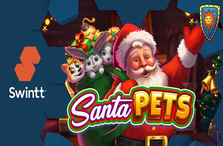 Свинтт надеется, что их слот Santa Pets — это Рождественский взломщик!