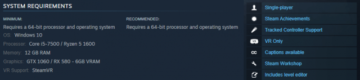 Valve는 Steam 상점 페이지에 VR 지원이 표시되는 방식에 대한 변경 사항을 설명합니다.