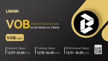 TẦM NHÌN CỦA BLOCKCHAIN ​​(VOB) Hiện đã có thể giao dịch trên LBank Exchange