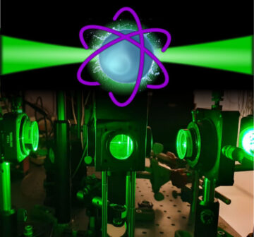 En upplyst vattendroppe skapar en "optisk atom"