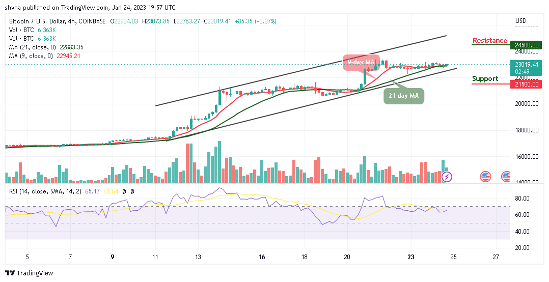 Bitcoin Price Prediction for Today, January 24: BTC/USD Reclaims $23,000 Level