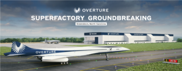 Η Boom Supersonic ξεκινά την κατασκευή στο υπερεργοστάσιο Overture